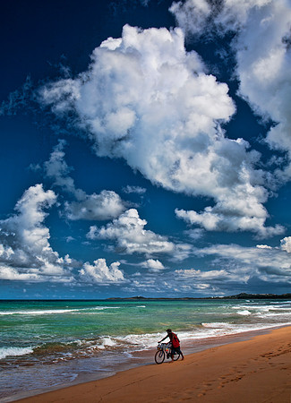 Water Bearer - Luquillo Bay, Puerto Rico