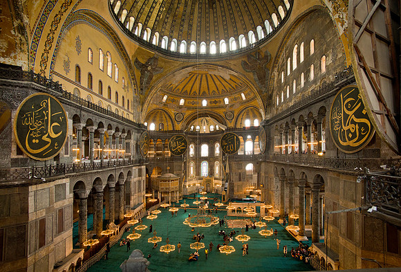 Interior - Hagia Sofia Mosque