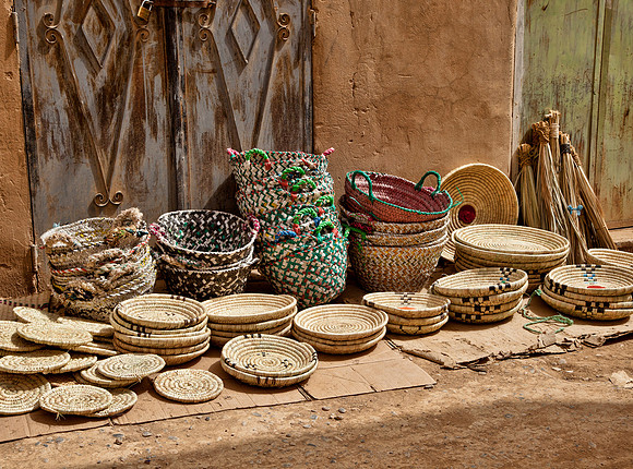 Market Day Display - Oarzazate