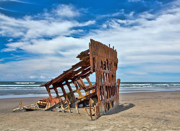 Wreck of the Peter Iredale - Oregon