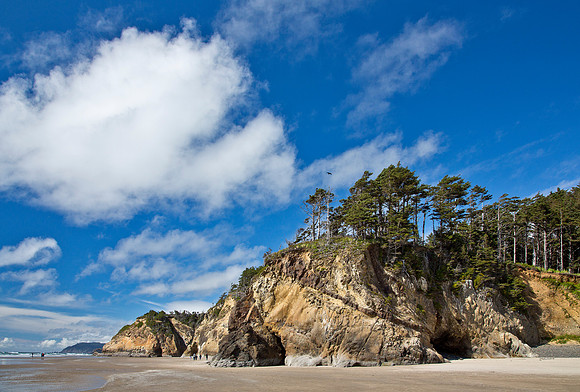 Cliffs & Clouds - Oregon Coast