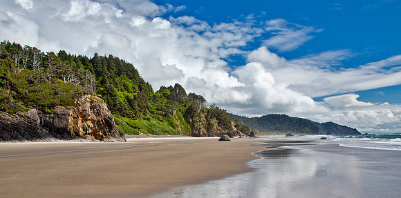 Seaside Panoramic - Oregon Coast