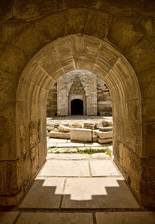 Courtyard Doorway - Sultan Han Caravanserai