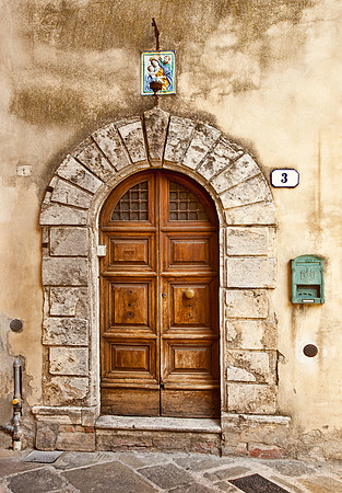 Doorway - Montepulciano