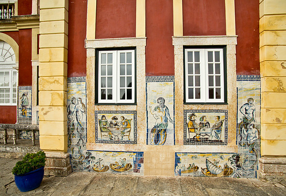 Azulejos - Fronteira Palace, Lisbon