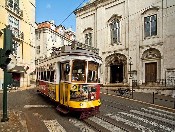 Streetcar - Alfama District, Lisbon