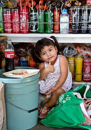 Lunchtime for the Shopkeeper's Daughter