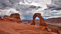 Approaching Storm - Delicate Arch