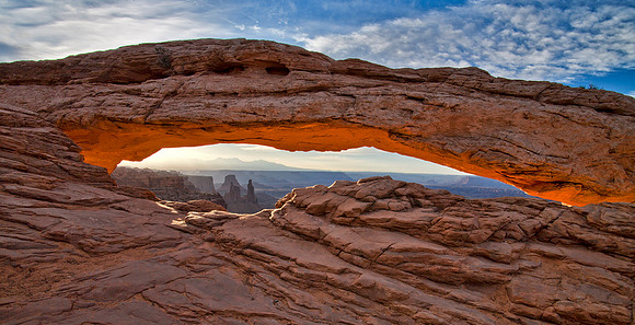 Sunrise Surprise - Mesa Arch