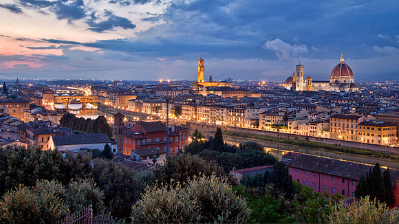 Florence at Dusk - Piazzale Michelangelo