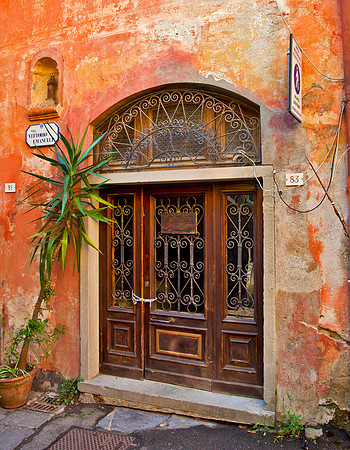 Sunset Doorway - Monterosso