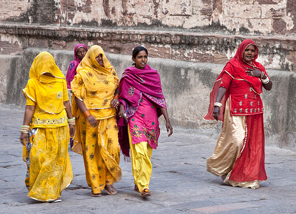 Colorful Visitors - Jodhpur, Rajasthan