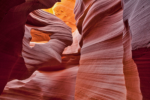 'Lady in the Wind' Arch - Lower Antelope Canyon