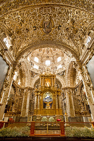 Capilla Rosario - Templo Domingo, Puebla