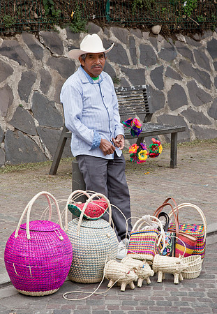 Basket Vendor - Cholula