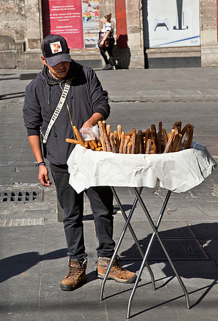 Churro Vendor - Mexico City