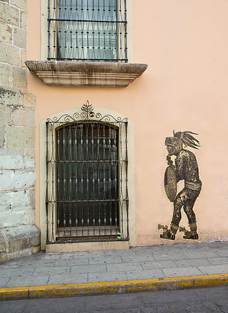 Zapotec Warrior & Window - Oaxaca