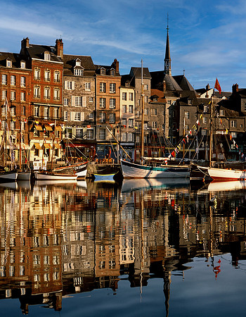 Honfleur Harbour - Normandy