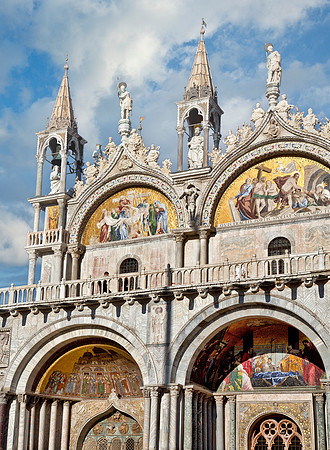 Façade Detail - San Marco Cathedral
