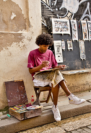 Curbside Art Studio & Gallery - Old Havana
