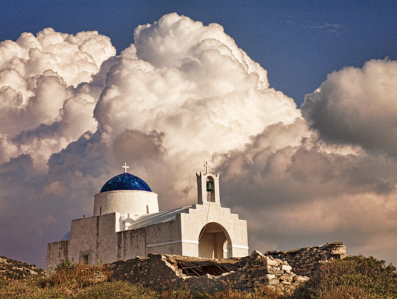 Chapel in the Clouds - Paros