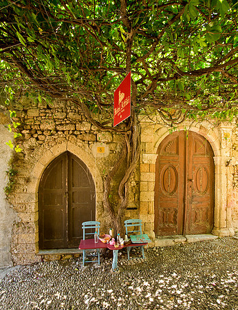 Hotel Courtyard - Rhodes