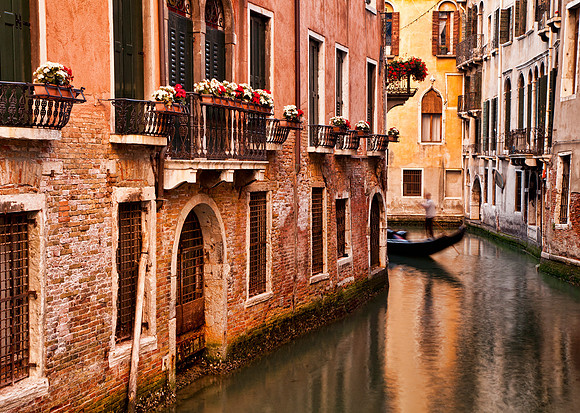 Sunset Gondolier