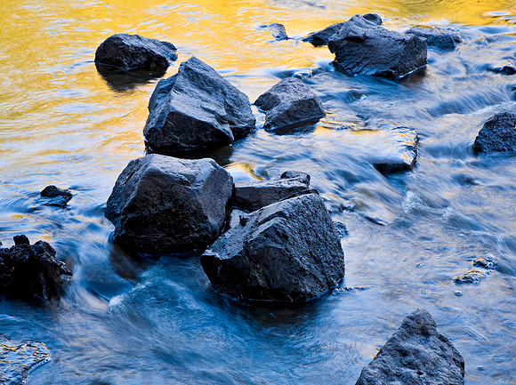 Gold & Blue - Gooseberry Falls