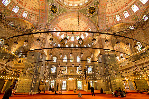 Interior - Yeni Mosque