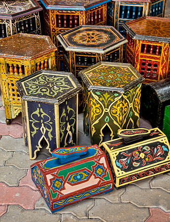 Hand-Painted Furniture - Fez