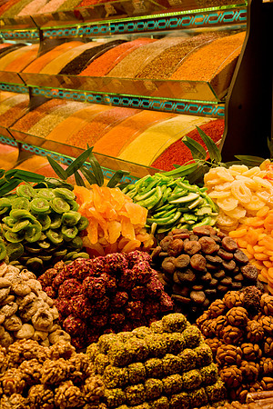 Spices & Dried Fruit - Egyptian Spice Market, Istanbul