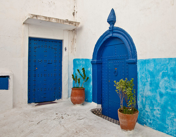 Blue Doorways, Rabat