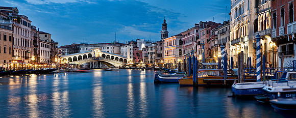 Rialto Bridge at Dusk