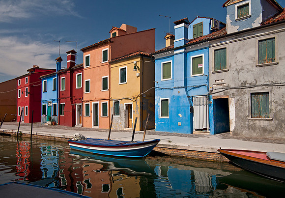 Canal Kaleidoscope - Burano