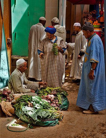Life in the Souks - Rissani