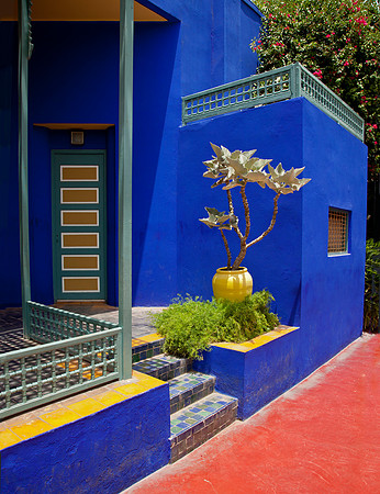 House Detail - Majorelle Gardens
