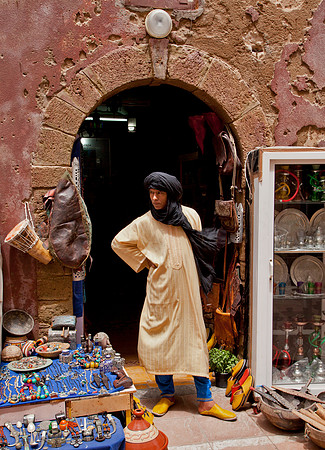 Berber Shopkeeper - Essouira