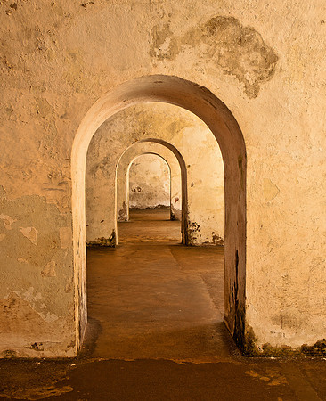 Archways - Castillo San Cristobal, Old San Juan