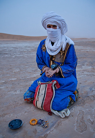 Blue Berber - Merzouga Dunes