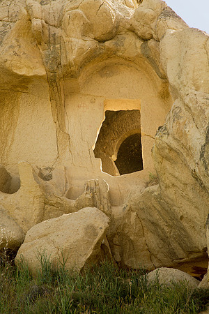 Detail - Fairy Chimney Dwelling, Goreme