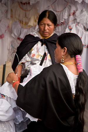 Blouse Vendors - Otavalo