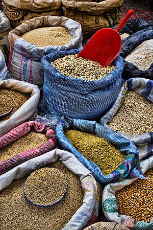 Grain Sacks & Scoop - Otavalo